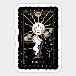 THE SUN Tarot Card Sticker